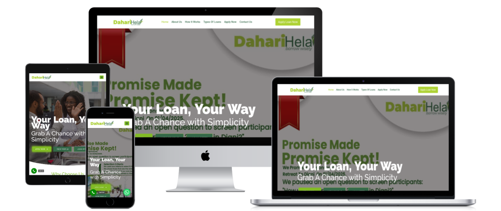 DahariHela Website
